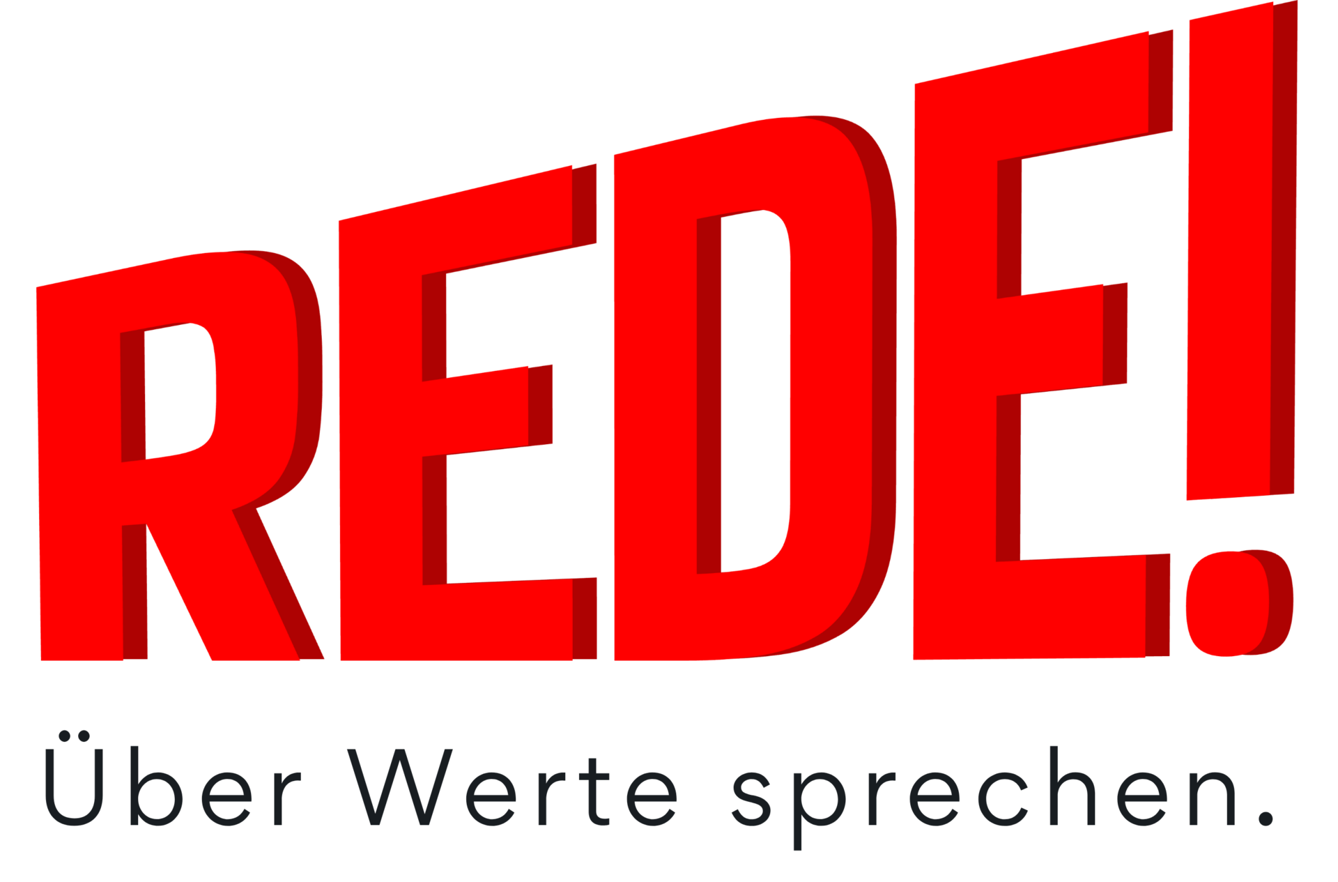 Logo von REDE! Über Werte sprechen.
